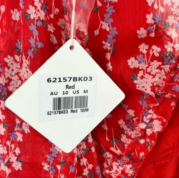 NWT Angel Biba floral mini dress - Picture 4 of 12